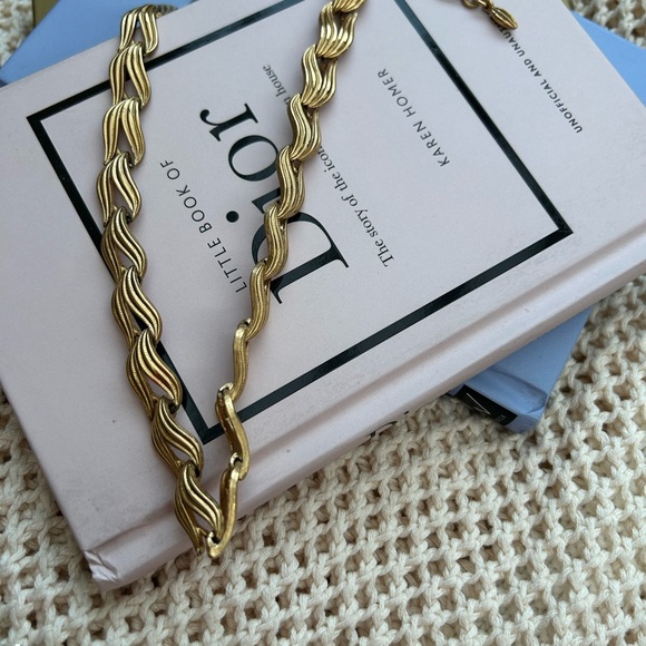 Monet Gold Rope Chain Necklace - Picture 1 of 4